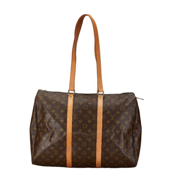 LOUIS VUITTON Brown Monogram Leather Shoulder Bag - Picture 1 of 10